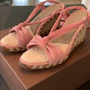 UGG sandals with ankle ties